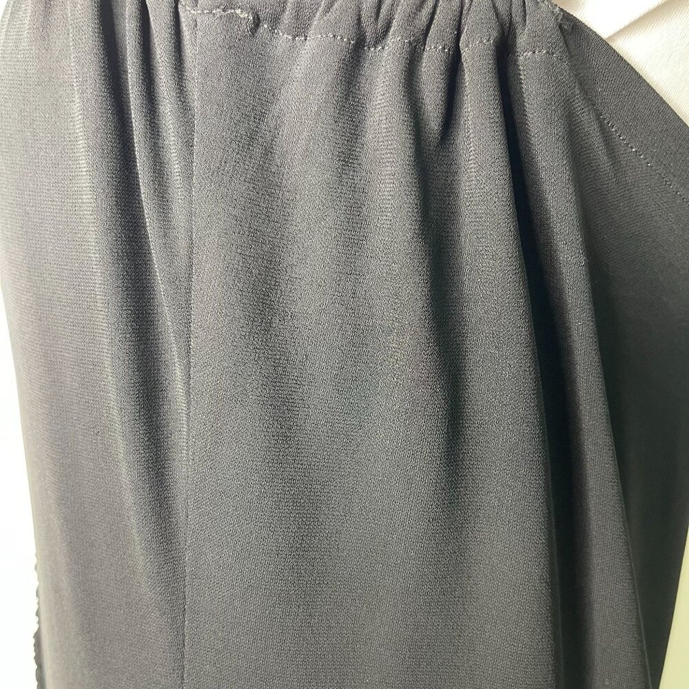 Vintage MARTIN MARGIELA Women's Black Spaghetti Straps Ruffled Mini Dress 42 IT - Picture 12 of 12